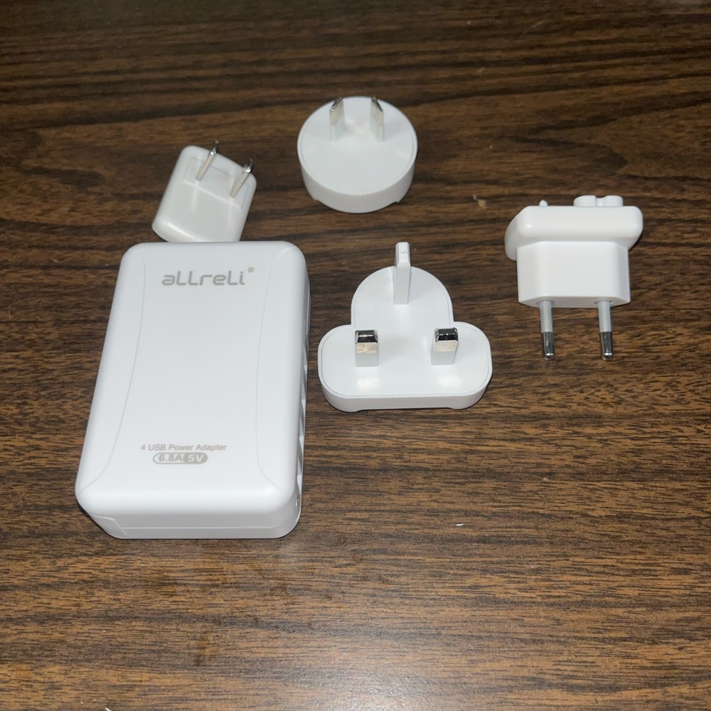 Allreli Dual USB Charger Travel Ready